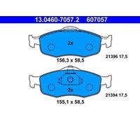 Pastillas de freno 13.0460-7057.2 ATE para FORD SCORPIO I SCORPIO I Sedán COUGAR