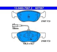 Pastillas de freno 13.0460-7067.2 ATE para ALFA ROMEO 145 146