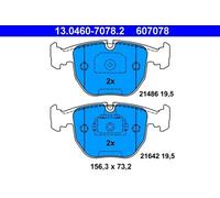 Pastillas de freno 13.0460-7078.2 ATE para BMW 7 5 5 Touring X5 X3