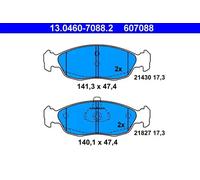 Pastillas de freno 13.0460-7088.2 ATE para PEUGEOT CITROËN