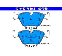 Pastillas de Freno Delantero BMW Seria 3 E46 2000 5 E39 1995-