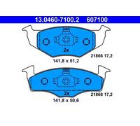 Pastillas de freno 13.0460-7100.2 ATE para VW SEAT SKODA