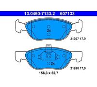 ATE Juego de 4 pastillas de freno para FIAT: Punto (Ref: 13.0460-7133.2)