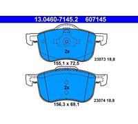 Pastillas de freno 13.0460-7145.2 ATE para VOLVO S80 I XC70 I Cross Country