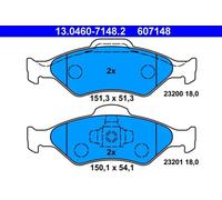 Pastillas de freno 13.0460-7148.2 ATE para FORD MAZDA