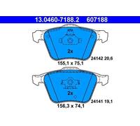 Pastillas de freno 13.0460-7188.2 ATE para VOLVO XC90 I XC90 I VAN