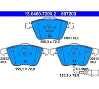 Pastillas de freno 13.0460-7200.2 ATE para SEAT VW SKODA AUDI