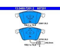 Pastillas de freno 13.0460-7201.2 ATE para AUDI SEAT