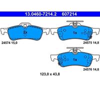 Pastillas de freno 13.0460-7214.2 ATE para TOYOTA DAIHATSU