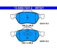 Pastillas de freno 13.0460-7221.2 ATE para RENAULT MEGANE II Station Wagon