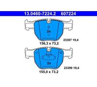 Pastillas de freno 13.0460-7224.2 ATE para LAND ROVER RANGE ROVER III