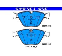 Pastillas de freno 13.0460-7237.2 ATE para BMW 3 3 Touring 3 Coupé Z4 Roadster