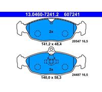 Pastillas de freno 13.0460-7241.2 ATE para JAGUAR XK 8 Coupé XK 8 Convertible XJ