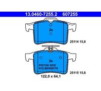 Pastillas de freno 13.0460-7255.2 ATE para JAGUAR XJ XK II Coupé XF I
