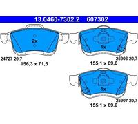 Pastillas de freno 13.0460-7302.2 ATE para FIAT 500L