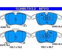 Pastillas de freno 13.0460-7313.2 ATE para FORD MONDEO V Sedán MONDEO V Turnier