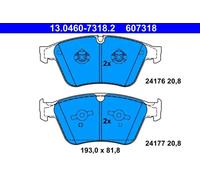 Pastillas de freno 13.0460-7318.2 ATE para MERCEDES-BENZ CLASE M CLASE R