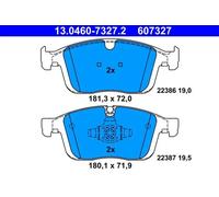 Pastillas de freno 13.0460-7327.2 ATE para VOLVO XC60 I SUV XC60 I VAN