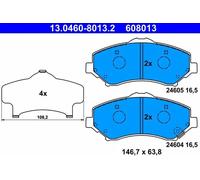 Pastillas de freno 13.0460-8013.2 ATE para JEEP WRANGLER III CHEROKEE