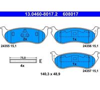 Pastillas de freno 13.0460-8017.2 ATE para JEEP CHEROKEE