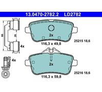 Pastillas de freno 13.0470-2782.2 ATE para MERCEDES-BENZ CLASE M CLASE GL GLE