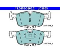 Pastillas de freno 13.0470-3865.2 ATE para BMW 1 2 Coupé 2 Descapotable