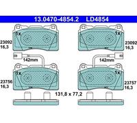 Pastillas de freno 13.0470-4854.2 ATE para ALFA ROMEO GIULIETTA