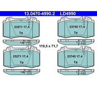 Pastillas de freno 13.0470-4990.2 ATE para MERCEDES-BENZ CLASE C T-Model CLASE S
