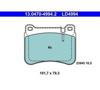 Pastillas de freno 13.0470-4994.2 ATE para MERCEDES-BENZ CLASE C CLASE C T-Model