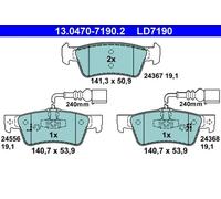 Pastillas de freno 13.0470-7190.2 ATE para VW TOUAREG