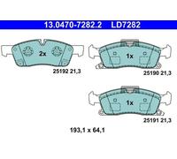 Pastillas de freno 13.0470-7282.2 ATE para JEEP MERCEDES-BENZ
