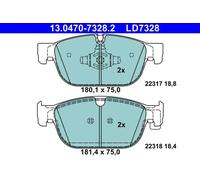 Pastillas de freno 13.0470-7328.2 ATE para VOLVO XC90 II V90 II Station Wagon