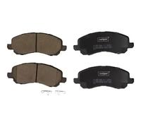 MAXGEAR Juego de pastillas de freno Delantero con avisador acústico de desgaste 19-2878 Juego de pastillas de freno Compatible con DODGE Caliber Hatchback, JEEP COMPASS MK49, CHRYSLER