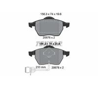 Pastillas de freno 2067602 TEXTAR para AUDI 100 C4 Sedán 100 C4 Avant A6 C4