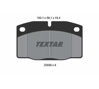 Pastillas de freno 2093903 TEXTAR para OPEL LOTUS