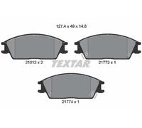 Pastillas de freno 2101202 TEXTAR para HONDA HYUNDAI