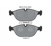 Pastillas de freno 2148401 TEXTAR para BMW MERCEDES-BENZ BENTLEY ROLLS-ROYCE VW