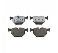 OTTO ZIMMERMANN GMBH Juego de 4 pastillas de freno para BMW: Série 3, Série 7, M3, Z4, X5, Z8, X3, M5 & LAND ROVER: Range Rover (Ref: 21487.970.1)