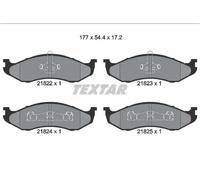 Pastillas de freno 2182202 TEXTAR para JEEP KIA