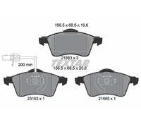 Pastillas de freno 2188501 TEXTAR para VW TRANSPORTER T4 Autobús