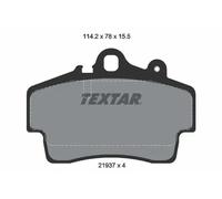 Pastillas de freno 2193702 TEXTAR para PORSCHE BOXSTER CAYMAN