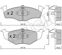 Pastillas de freno 22-0206-1 METELLI para VW SEAT