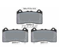 Pastillas de freno 2256901 TEXTAR para FORD FOCUS III