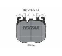 Pastillas de freno 2261801 TEXTAR para BMW ALPINA ROLLS-ROYCE
