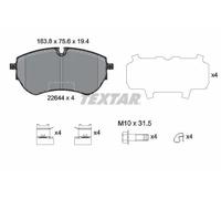 Pastillas de freno 2264401 TEXTAR para VW AMAROK AMAROK Caja/Chasis