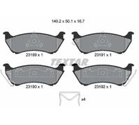 Pastillas de freno 2318902 TEXTAR para MERCEDES-BENZ CLASE M