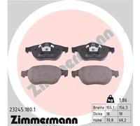 Pastillas de freno 23245.180.1 ZIMMERMANN para RENAULT LAGUNA II