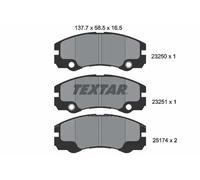 Pastillas de freno 2325001 TEXTAR para OPEL FRONTERA B