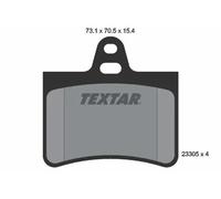 Pastillas de freno 2330501 TEXTAR para CITROËN C5 I C5 I Break C5 II C5 II Break