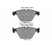 Pastillas de freno 2331207 TEXTAR para BMW 1 Coupé 3 Coupé 3 3 Descapotable